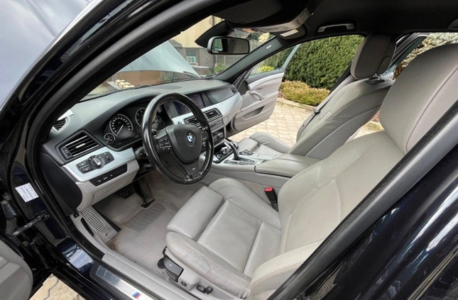BMW Seria 5 cena 69999 przebieg: 199000, rok produkcji 2012 z Barczewo małe 596